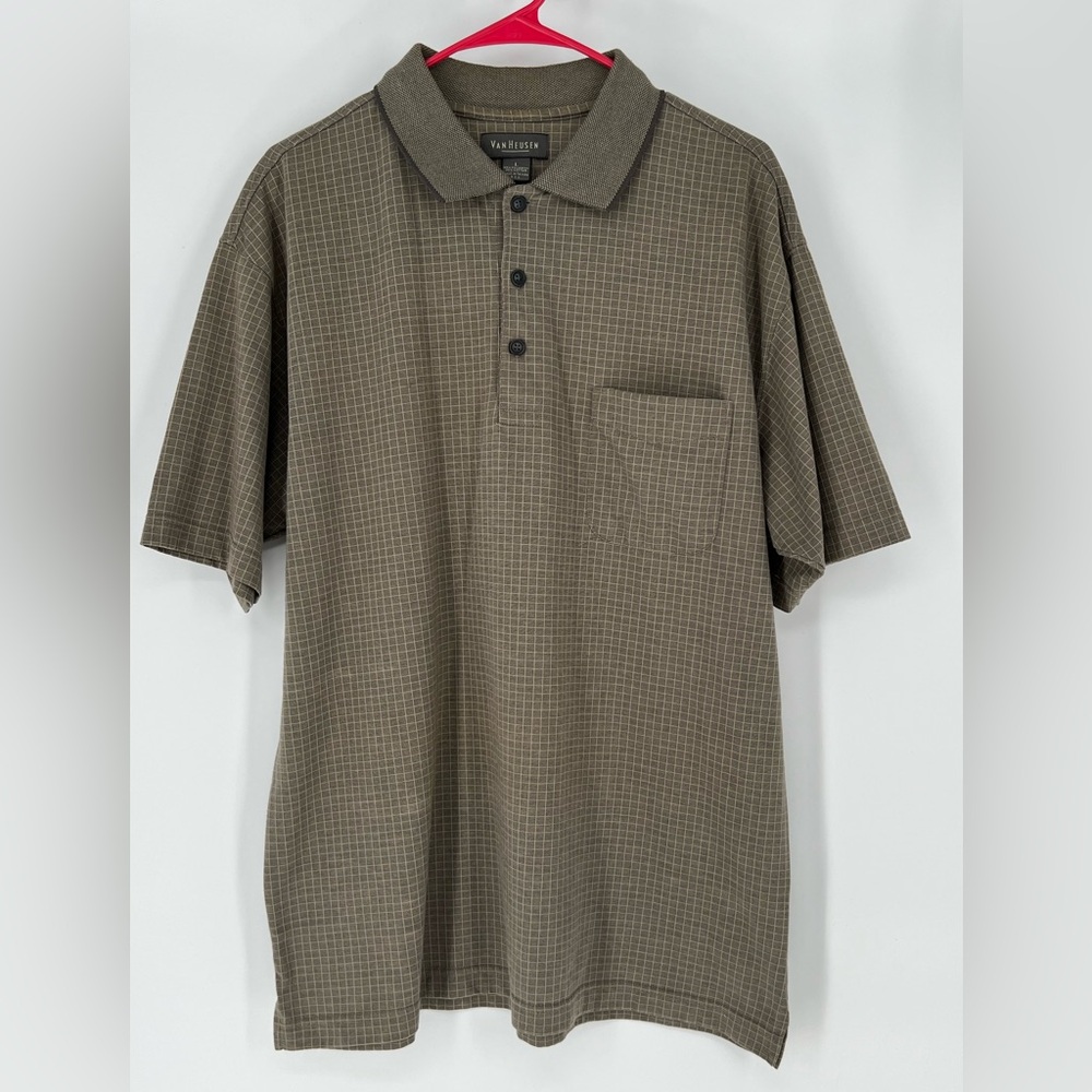 Van Heusen NWOT Cotton Poly Blend Polo Shirt Golf, Casual, Dress, Classic